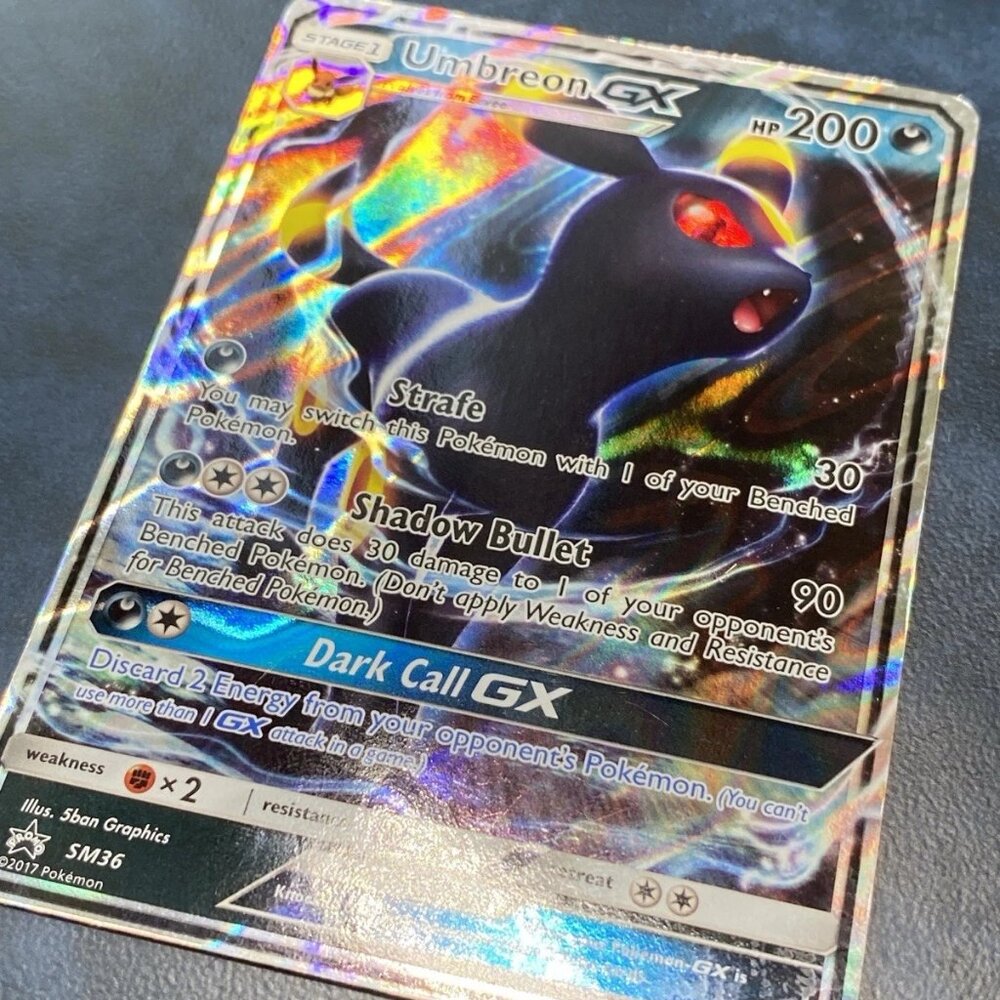 Umbreon GX SM36 Promo Holo Pokémon Card